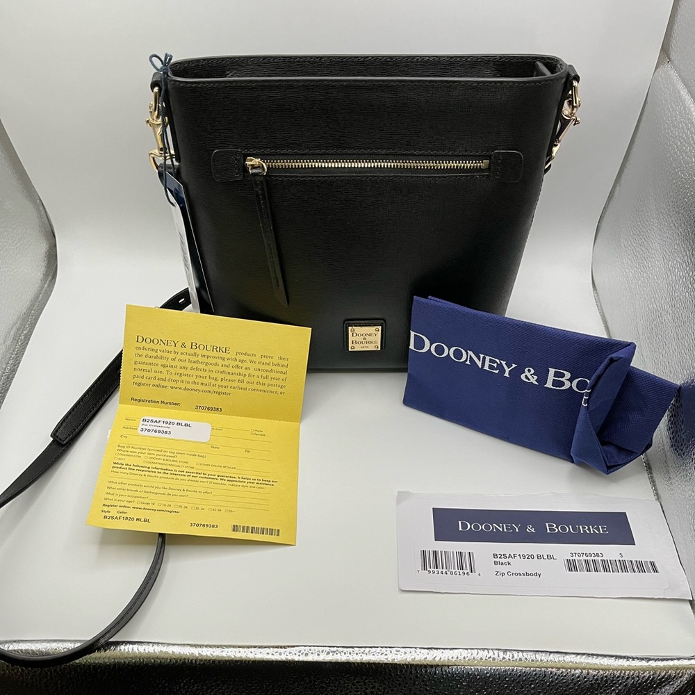 Dooney & Bourke Saffiano Small Zip Crossbody
